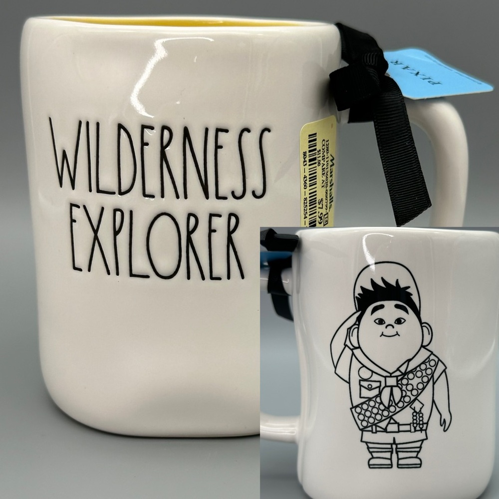 Rae Dunn Disney Pixar UP Wilderness Explorer Russell Mug NWT
